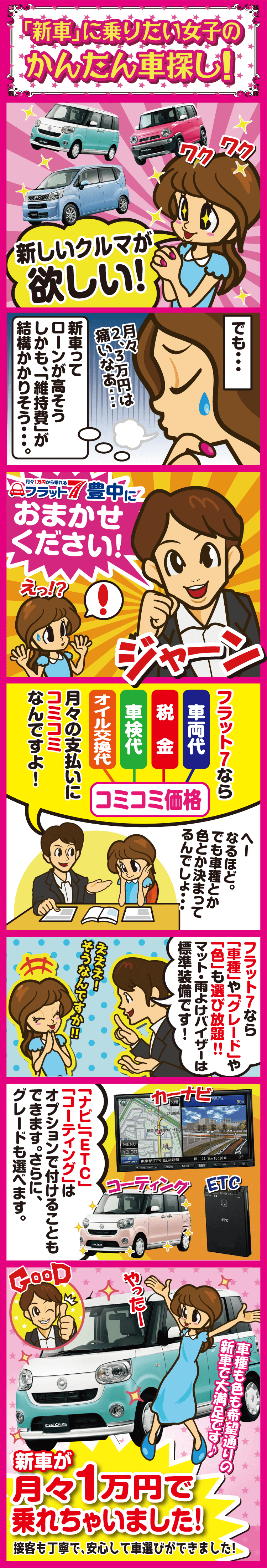 マンガでわかるフラット７